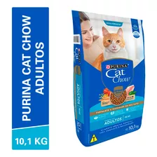 Ração Cat Chow Para Gatos Adultos Sabor Peixe 10,1kg