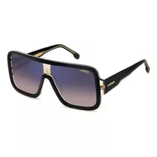 Lentes Sol Carrera Flaglab 14 Negro Y Beige Originales