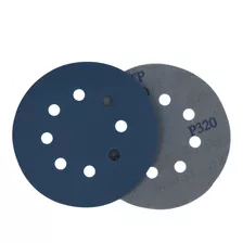 Disco De Lixa Com Velcro Para Roto Orbital 125mm Grão 320
