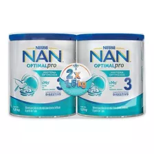 Fórmula Infantil Nan Optimalpro 3 2 Latas De 1.5 Kg C/u