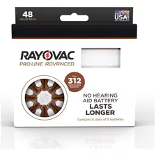 Rayovac Proline Advanced Mercury-free - Bateras De Audfonos