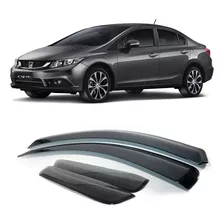 Calha De Chuva Honda Civic 4p 2012 Até 2016