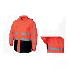 Campera Térmica Naranja Fluor, C/refl,100% Pol,t:l Alaska 