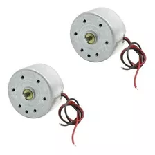 2x Motor P/ Robótica Dvd Playstation Rf-300ca 5.9v 6600rpm 