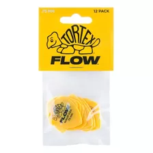 Palheta Dunlop Tortex Flow Standard 0.73mm 12 Unid. Cor Amarelo