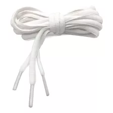 Laces Cordones Agujetas Blanc Para Tenis Nik Jorda 1.5m Oval