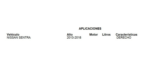Luna Espejo Retrovisor Derecho Nissan Sentra 2016 2017 2018 Foto 5