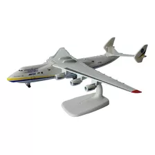 Miniatura De Avião Antonov An-225 Em Metal 20cm