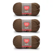 Ovillo Para Tostadas Red Heart Soft Toast, Paquete De 3 Unid