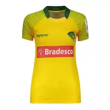 Camisa Feminina Rugby Seleção Brasil Topper I Home 2017 + Nf