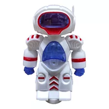 Brinquedo Robô Com Sensor De Movimento Luz E Som Etitoys