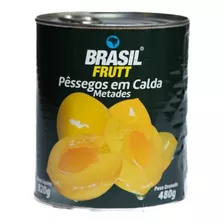 Pessego Em Calda Importado Brasil Frutt 820g Casa Bela 