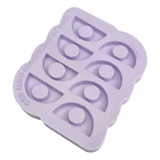 Molde De Silicone Para Resina Base Porta Canudo El391