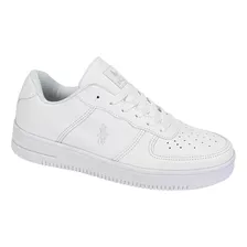 Tenis Tipo Escolar Teen Hpc Polo 222 Color Blanco