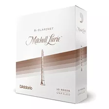 Daddario Woodwinds Mitchell Lurie Bb Clarinete Reeds, Streng