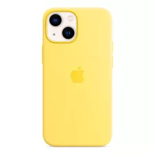 Funda Silicone Case Para iPhone Amarillo