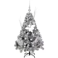 Árbol Navidad Canadiense Lujo 1,50 Blanco Cybermonday Sheshu