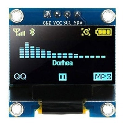 Display Pantalla Oled 128x64 0.96 Para Arduino Con Estuche