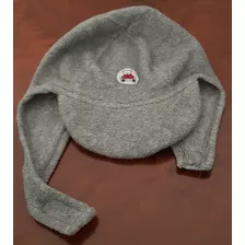 Gorro Mimo & Co Polar Gris Ajustable Con Elástico Visera