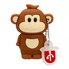 Memoria Usb 32gb Diseño Forma Figura De Monito Animado