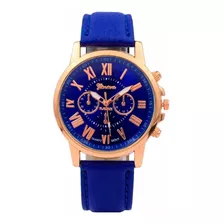 Reloj Geneva Mujer Azúl.