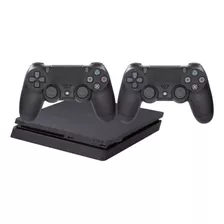 Playstation 4 500gb Ps4 Slim + 2 Controles + 3 Jogos