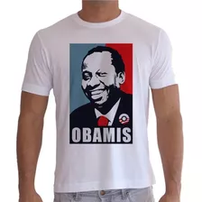 Camiseta Mussum Obamis - Engraçada - Personalizada