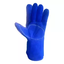 Guante Para Soldador Azul Hilo Kevlar 25 Pares