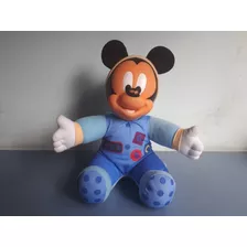 Boneco Pelúcia Baby Mickey Disney Antigo