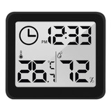 Reloj Digital Lcd TermÃ³metro HigrÃ³metro Temperatura Humedad