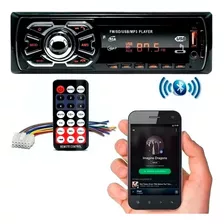 Mp3 Player 1 Din Automotivo Bluetooth E Tech Usb 4x40w Som