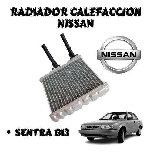 Radiador Calefaccion Nissan Sentra B13 Foto 3