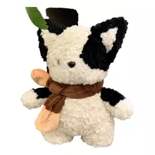 Boneco De Cachorro De Pelúcia Cute Scarf Puppy 35cm