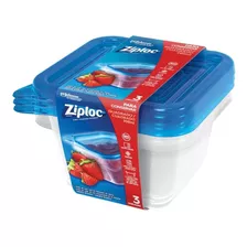 Ziploc Pote 900ml Com 3 Unidades