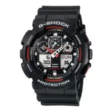 Relógio Casio G-shock Anadigi Ga-100-1a4dr C/ Nf-e