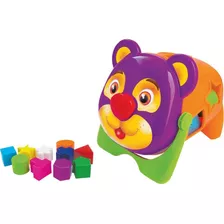 Brinquedo Educativo Urso Tomy C/blocos