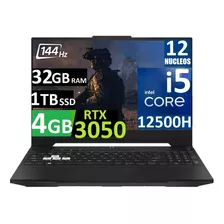 Asus Tuf F15 144hz Core-i5 12va Gen 32gb 1tb Ssd Rtx3050 4gb