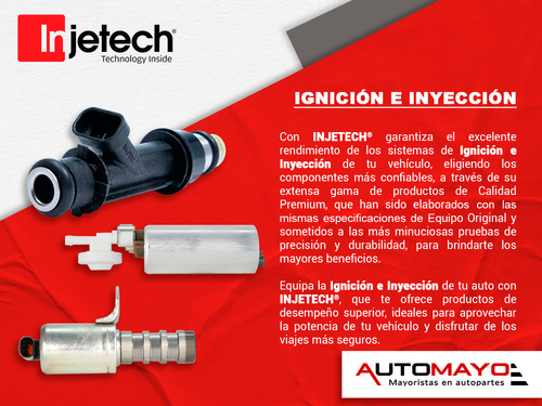 Un Inyector Combustible Injetech Jx35 V6 3.5l Infiniti 2013 Foto 6
