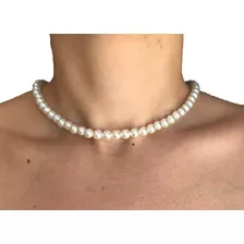 Choker De Pérolas Feminino