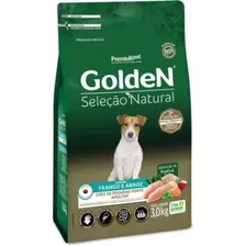 Ração Golden Seleção Natural Cães Adultos Pequeno Porte 3kg
