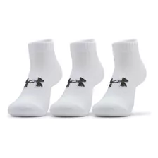 Kit Meia Under Armour Core Cotton Cano Curto 3 Pares