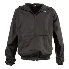 Campera Hombre Avia Rompeviento C/capucha Original Negro