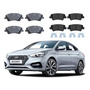 Balata Delantera Para Hyundai Accent 1.6l 2020
