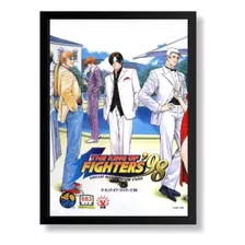 Quadro The King Of Fighters 98 Poster Arcade 33x45 Cm