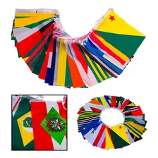 Bandeiras De Países Ou Estados - Para Escolher - Varal De 9m