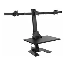 Mesa De Trabajo - Mount-it! Triple Monitor Electric Standing