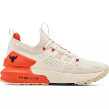 Tênis Under Armour Project Rock 3 Bege Feminino