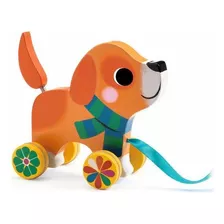 Perro De Arrastre Madera Lou Djeco Cadaques Kids