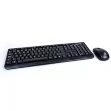 Kit De Teclado Y Mouse Naceb Technology 112 Teclas Negro