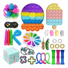 Kit De Brinquedos Anti Stress Fidget Brinquedos Adultos 30 P